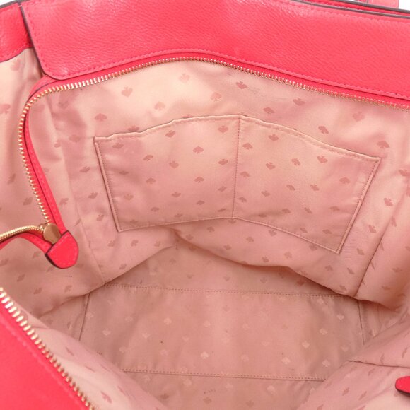 Kate Spade NY Marti Large Tote Bag Dark Watermelon - Picture 10 of 16